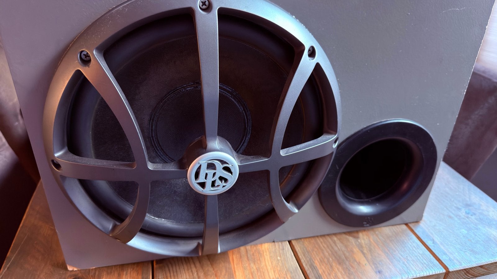 DLS Ultimate A-series A6 Mono Amp met Subwoofer, Auto diversen, Ophalen, Gebruikt