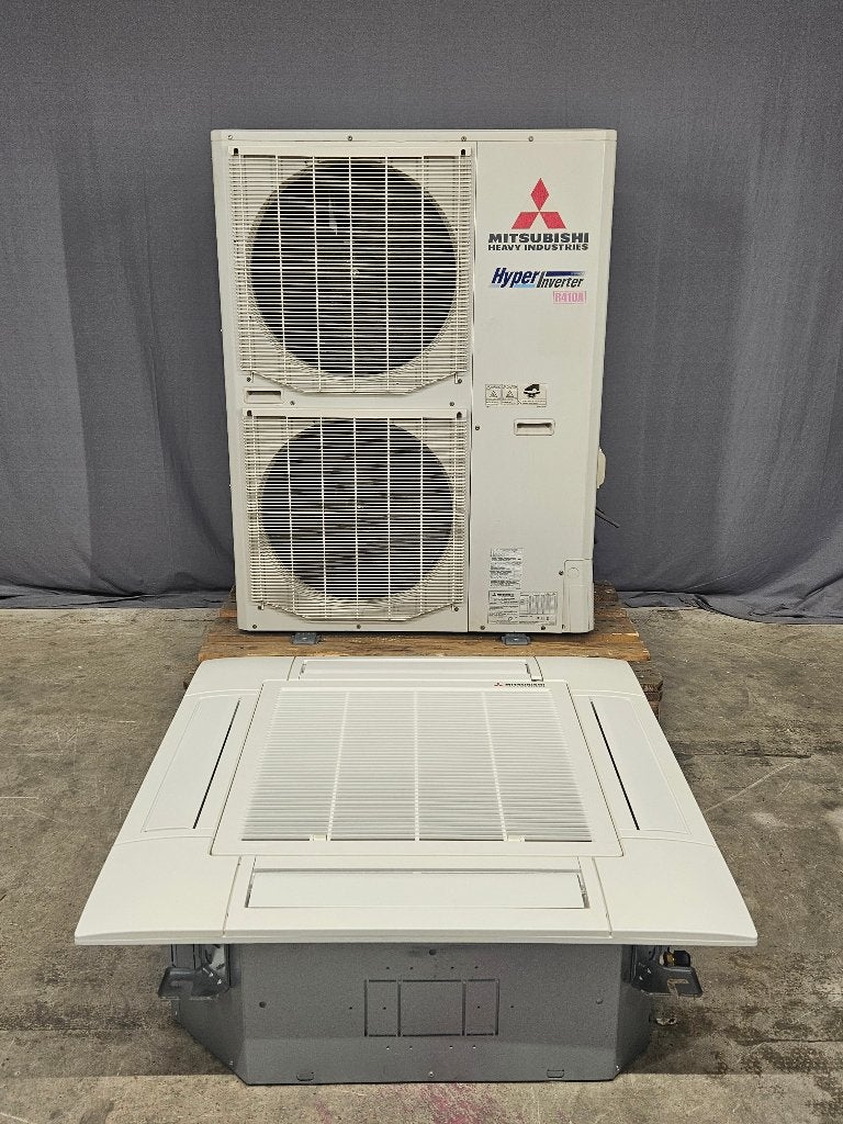 Mitsubishi Heavy FDC140VSX + FDT140VG cassette airco 16 kW, Koelen en Ontvochtigen, Verzenden, Energieklasse A of zuiniger, Refurbished