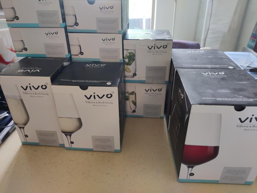 Vivo Villeroy & Boch Glazen Set - Diverse Soorten, Ophalen, Glas of Glazen, Nieuw, Glas