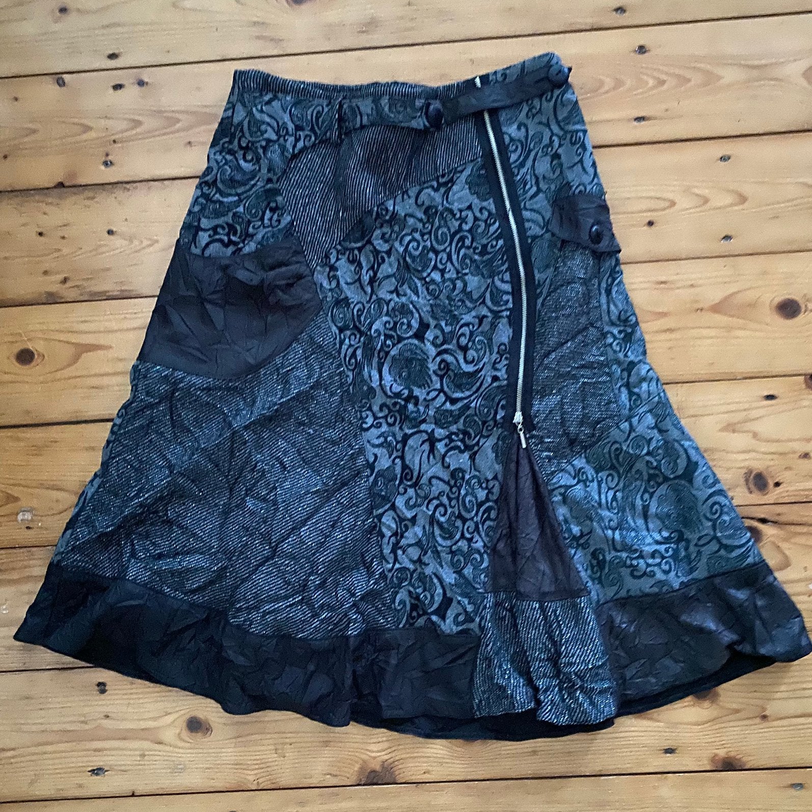 LISA CAMPIONE NY WOLBLEND ROK 40, Maat 38/40 (M), Zwart, Ophalen of Verzenden, Zo goed als nieuw
