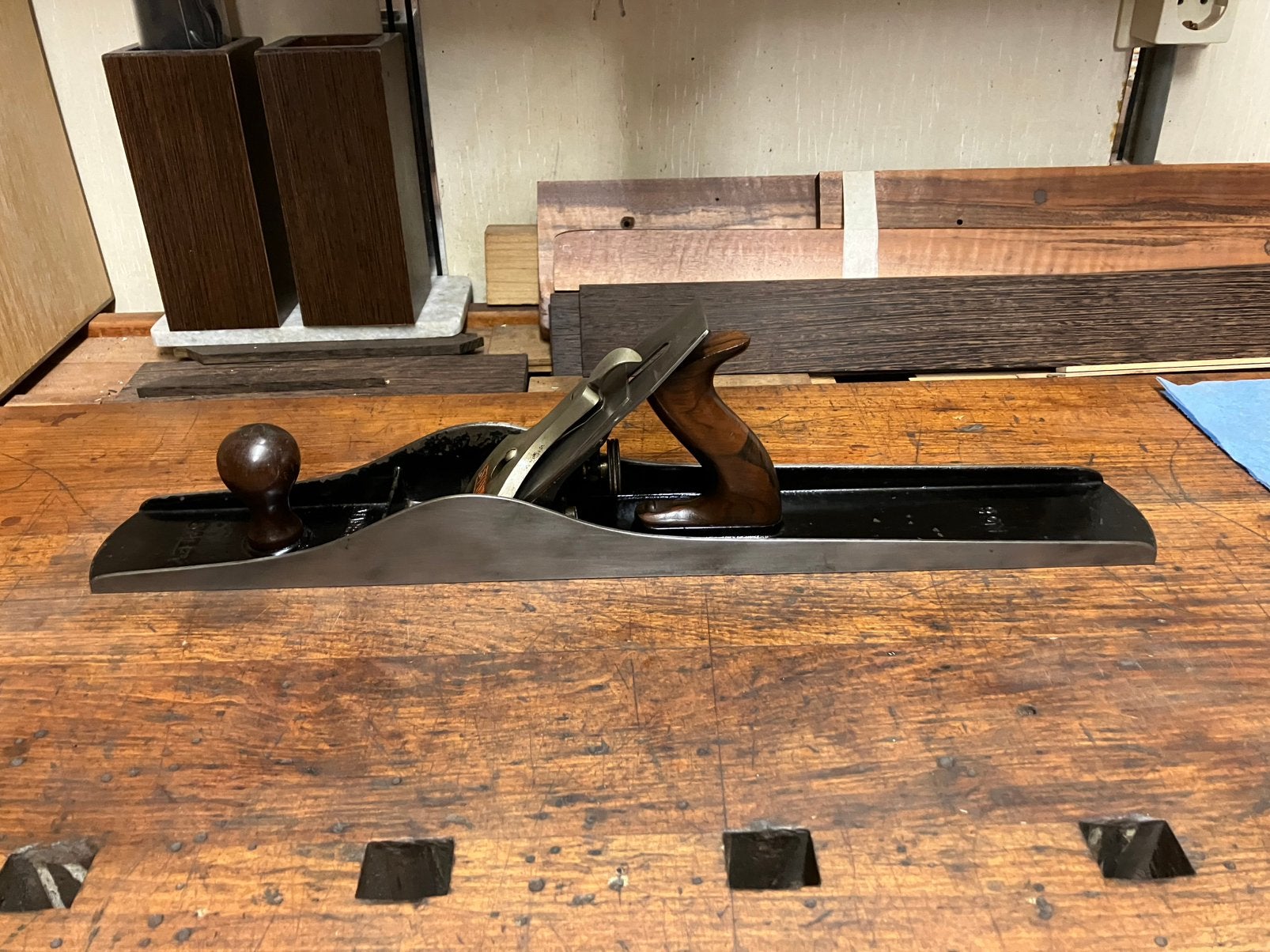 Stanley No.8 met Sweetheart beitel, Ophalen of Verzenden