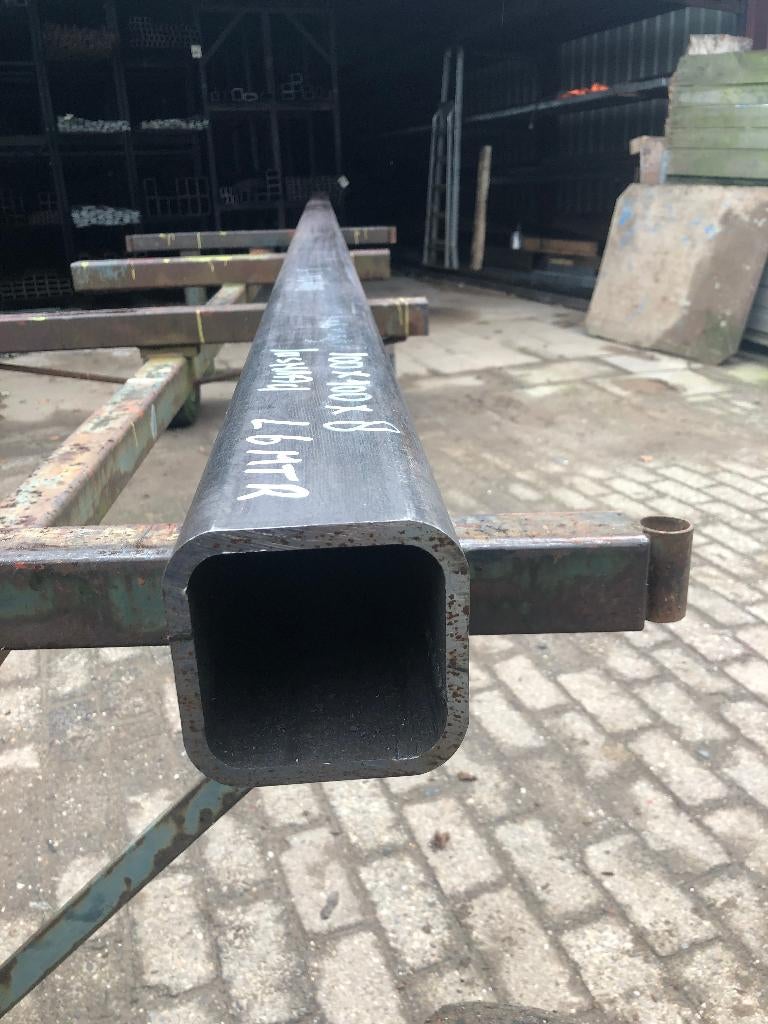Zware koker 80x80x8mm,120x120x10, Ophalen, Nieuw, IJzer, Tuinhek