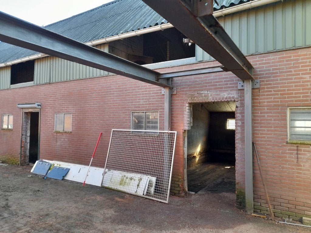 staalconstructie voor bv voersilo, Ophalen of Verzenden, Gebruikt