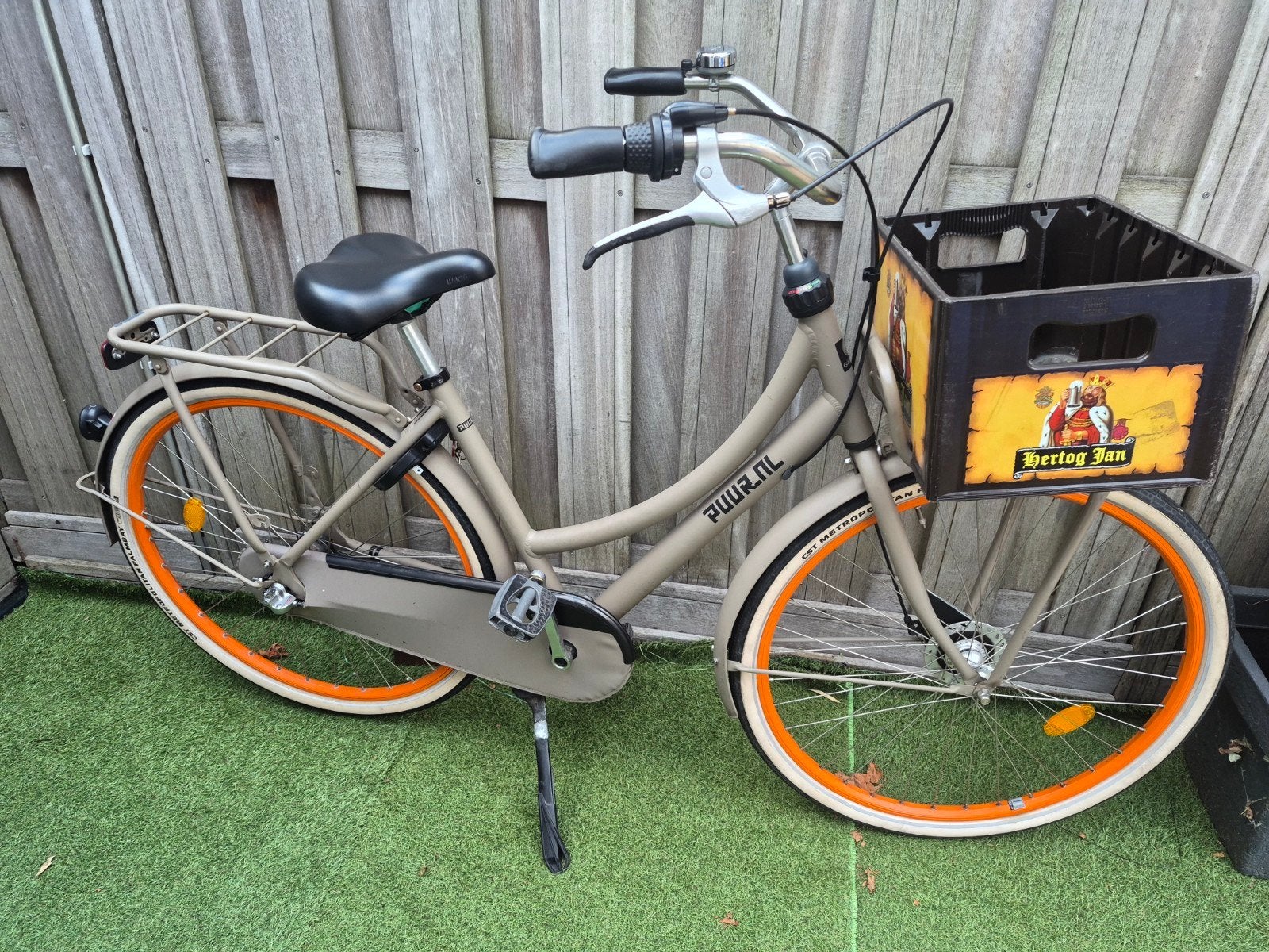 Gazelle Puur NL Dames/Meisjesfiets - 3 Versnellingen, Ophalen, Terugtraprem, Gebruikt, Versnellingen