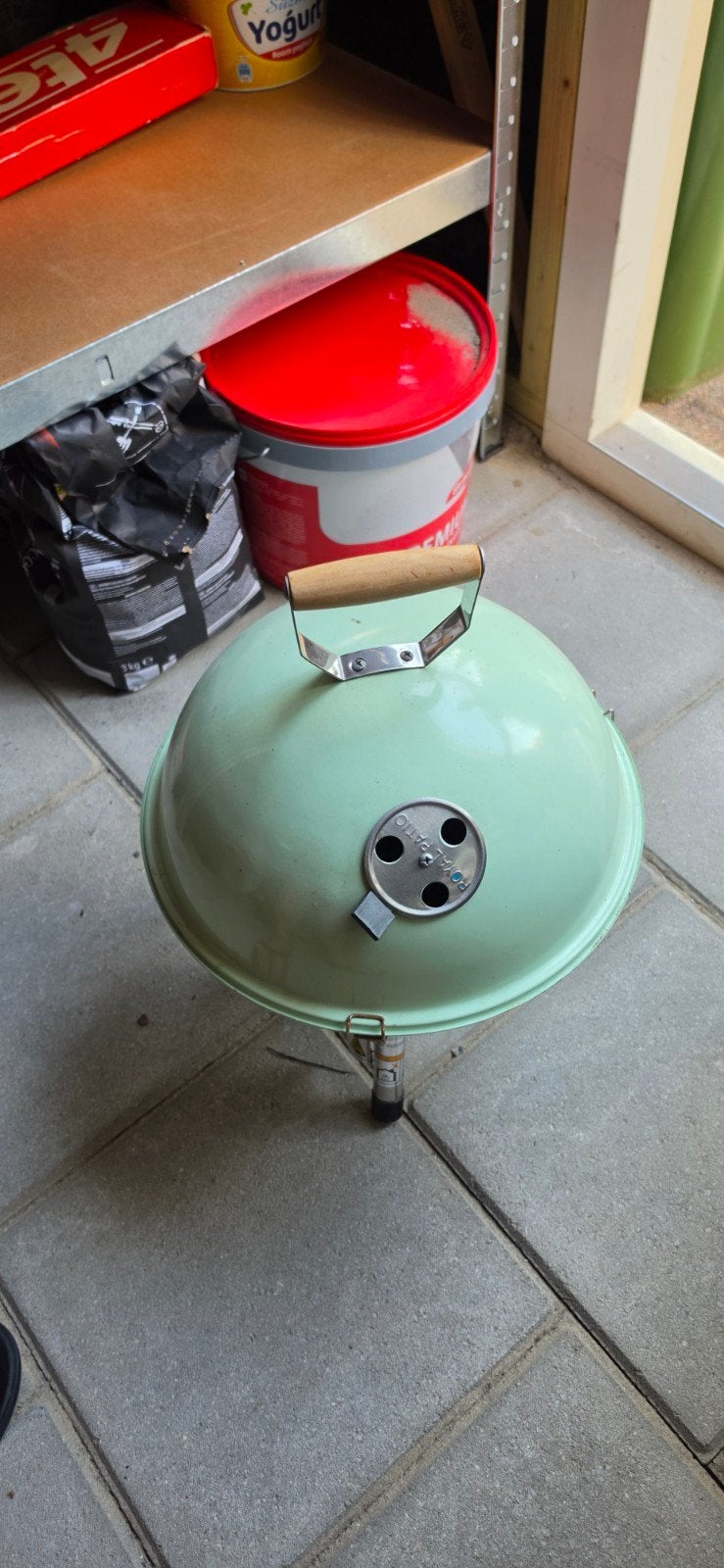 Compacte groene barbecue - Royal Patio, Tuin en Terras, Ophalen, Nieuw, Royal Patio