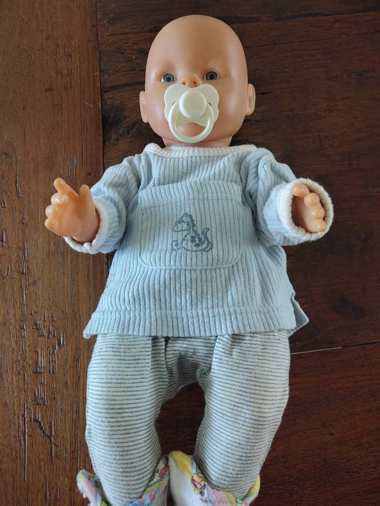 new born baby, Ophalen of Verzenden, Zo goed als nieuw, Pop
