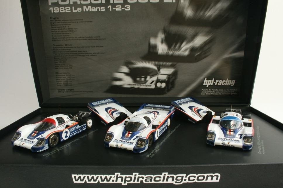HPI 1/43 Porsche 956L - Le Mans 1982(Rothmans), Ophalen of Verzenden, Nieuw, Auto, Overige merken