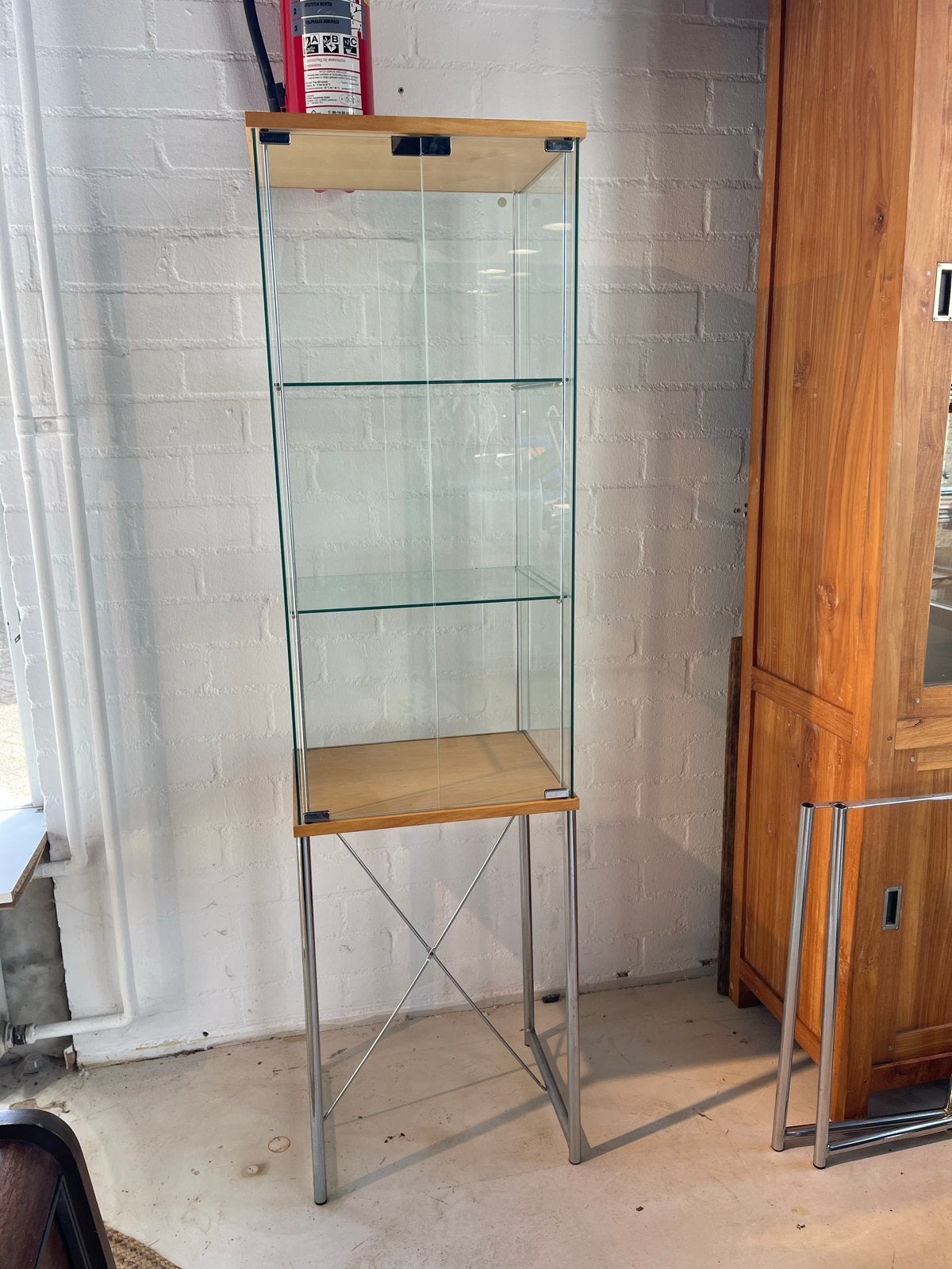 Vintage IKEA Rudsta vitrinekasten, Ophalen, Ikea, Ikea, Glas