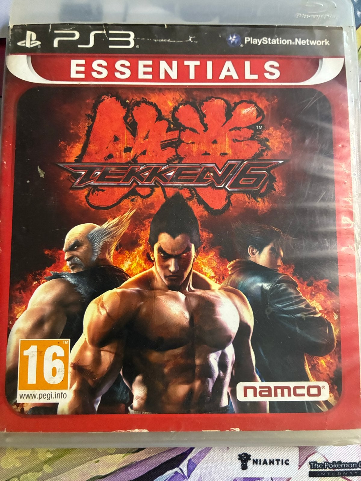 Tekken 6 PS3 Essentials - Vechtgame PlayStation 3, Spelcomputers en Games, Games | Sony PlayStation 3, Gebruikt, Vechten, 2 spelers