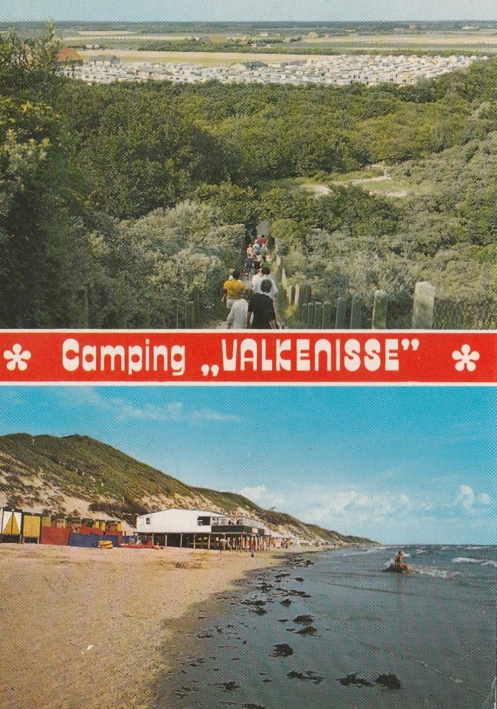 BIGGEKERKE Camping Valkenisse, Verzenden, 1960 tot 1980, Gelopen, Zeeland
