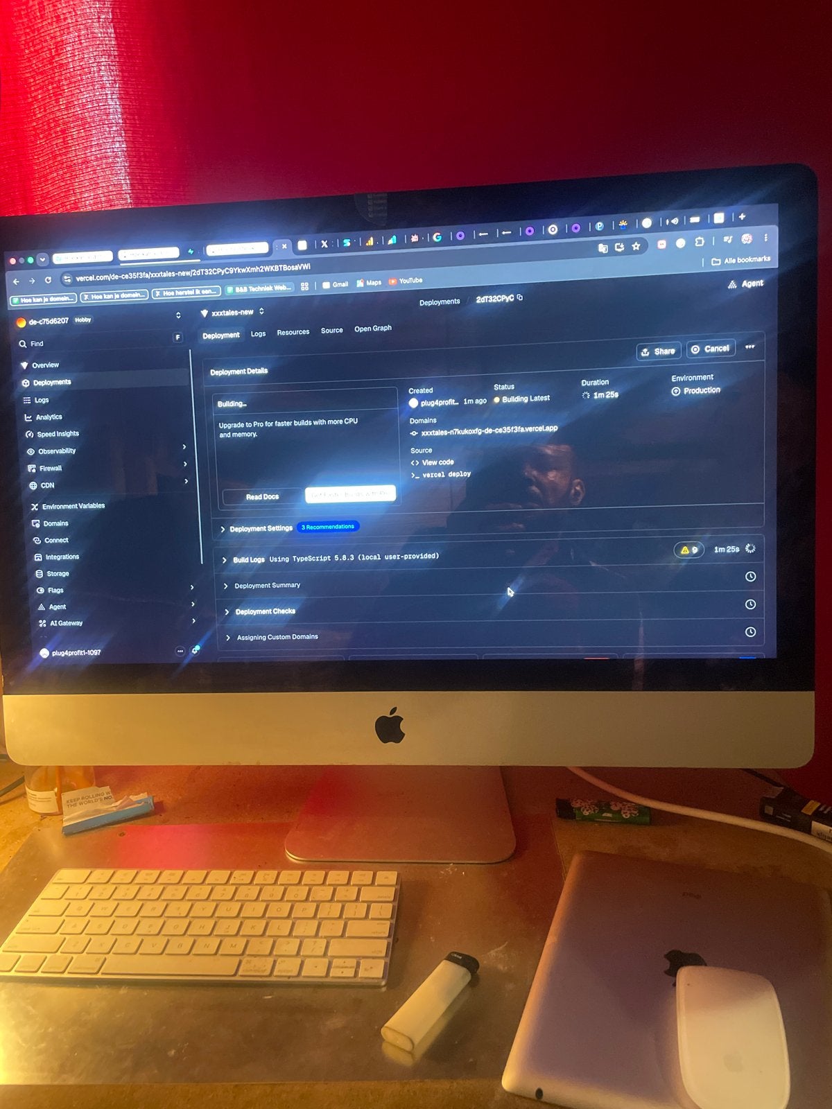 iMac 27 inch 2013 24GB RAM met toetsenbord en muis, Computers en Software, Apple Desktops, Ophalen, Gebruikt, HDD en SSD, 32 GB