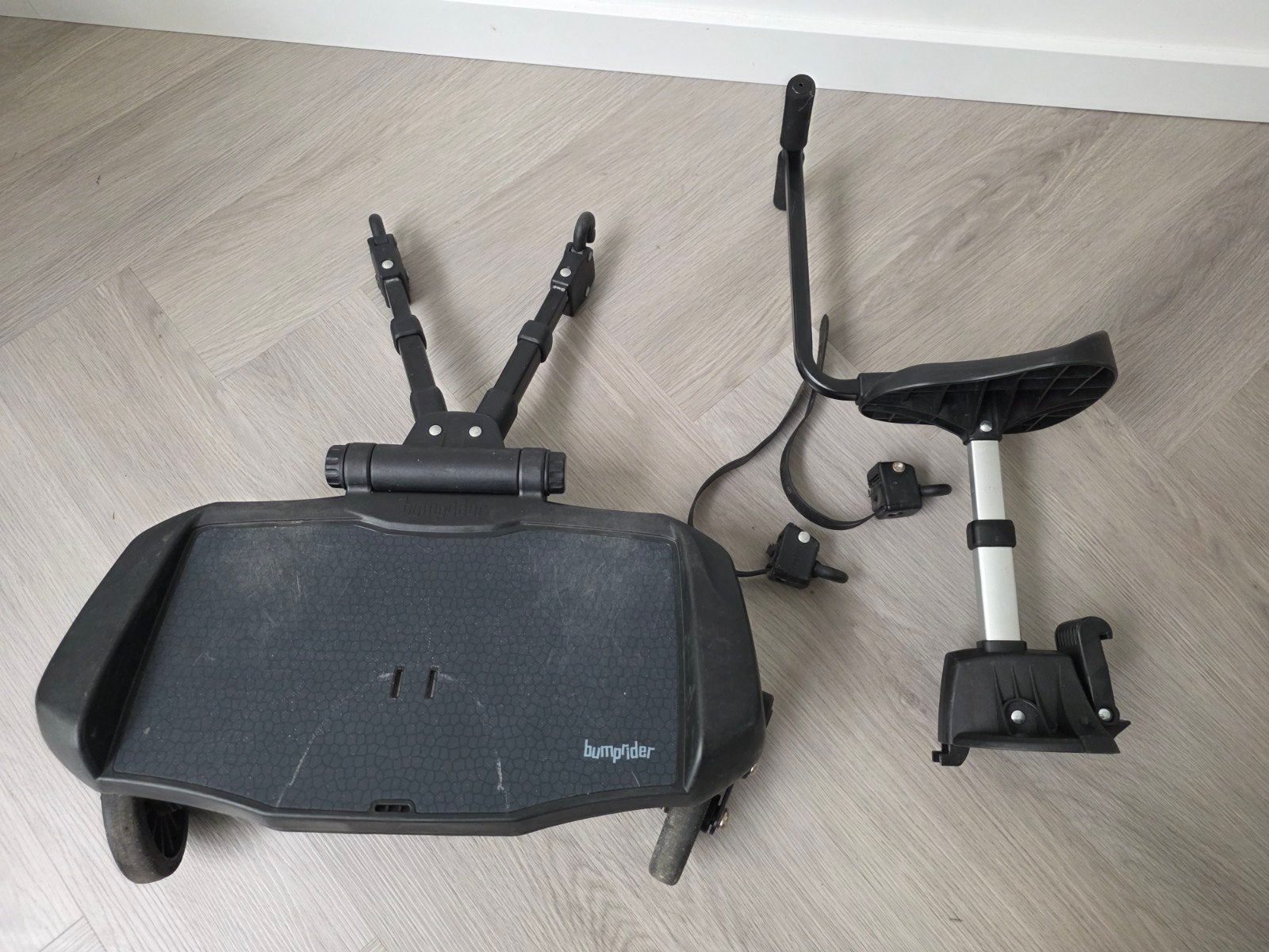 Bumprider meerijdplankje met zitje, Kinderen en Baby's, Ophalen, Gebruikt, Overige merken