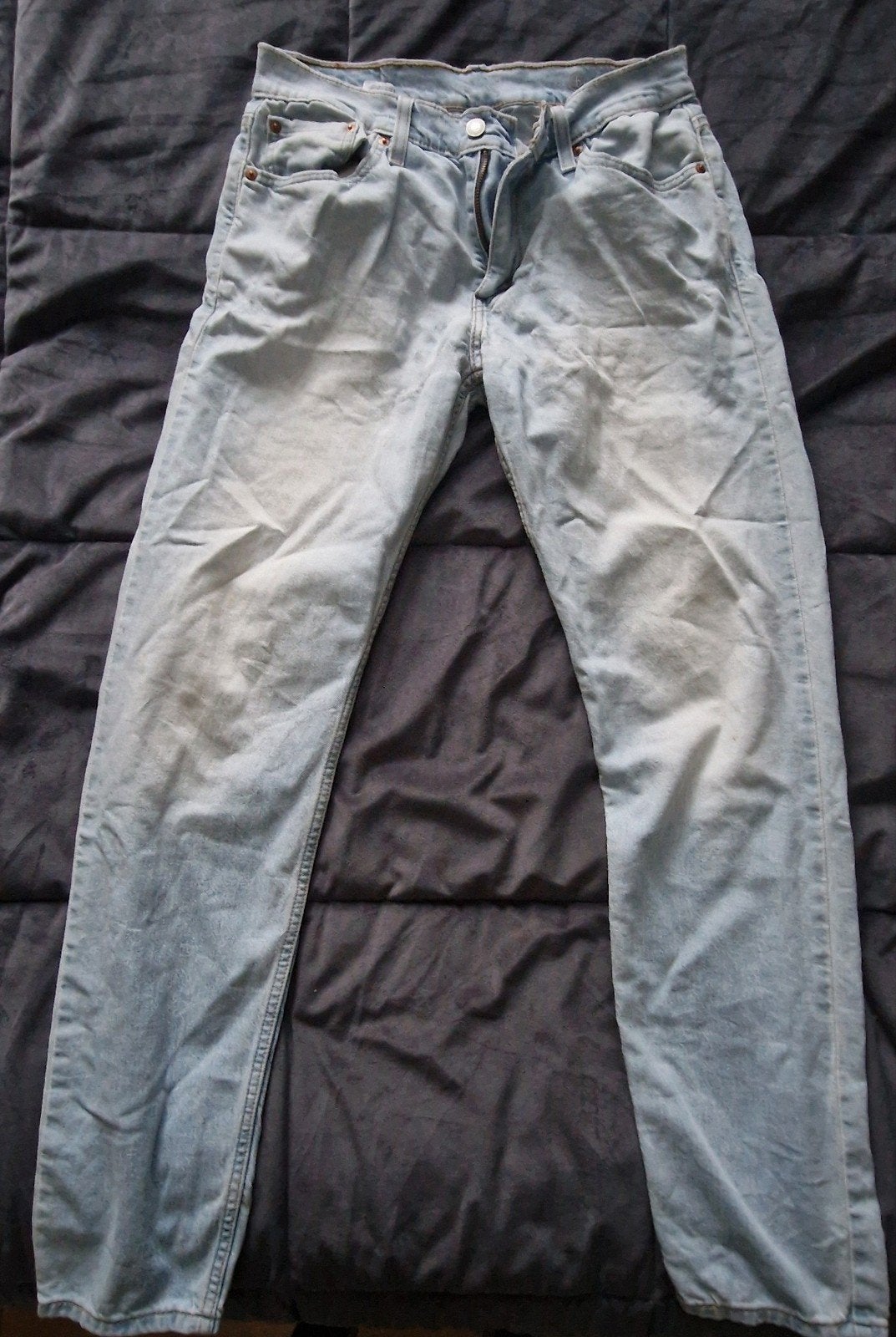 Levi's 512 Slim Taper Jeans - Lichtblauw - Maat W30 L32, Verzenden, Gedragen, Blauw, Levi's
