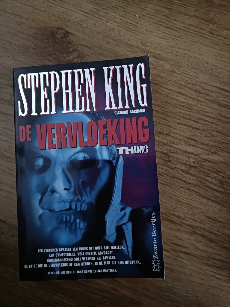 Stephen King De vervloeking, Ophalen of Verzenden, Gelezen, Stephen King
