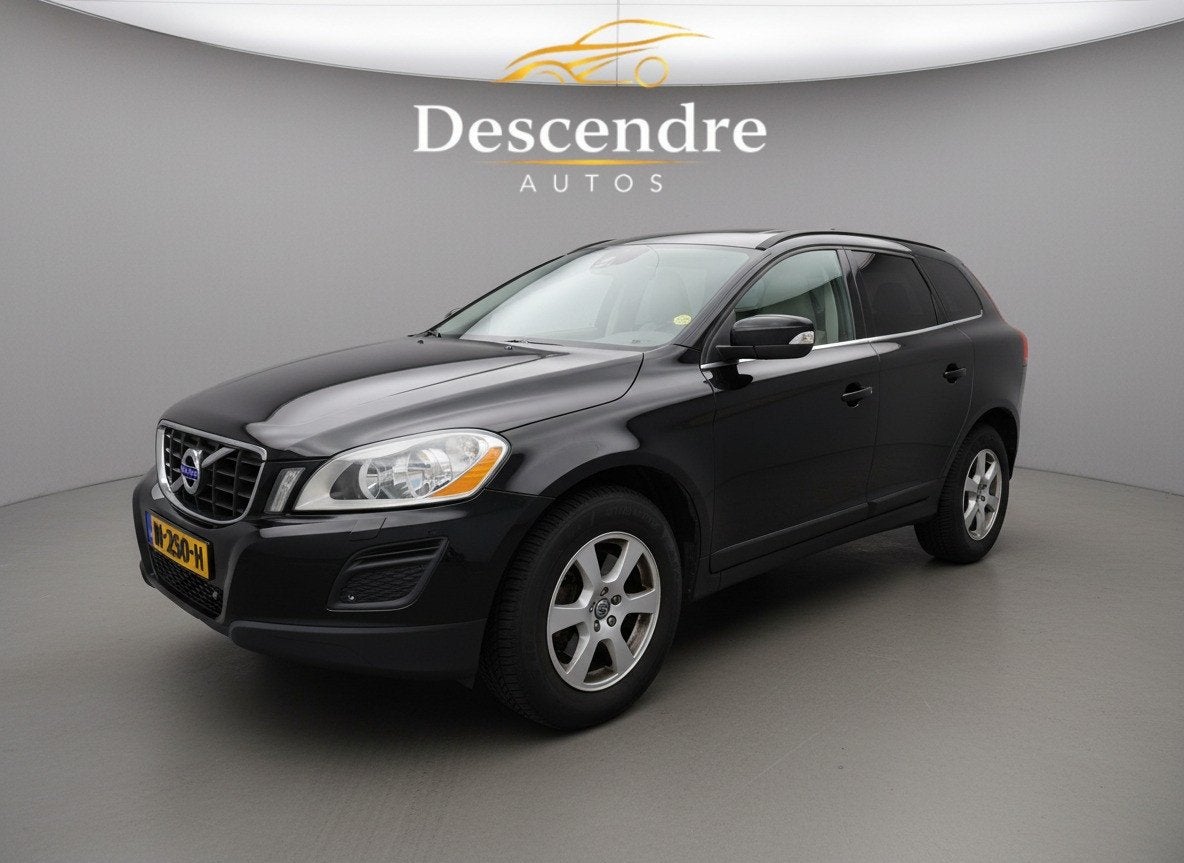 Volvo XC60 2.4D AWD Summum D3 (bj 2012), Auto's, Parkeersensor, Zwart, Leder, SUV of Terreinwagen