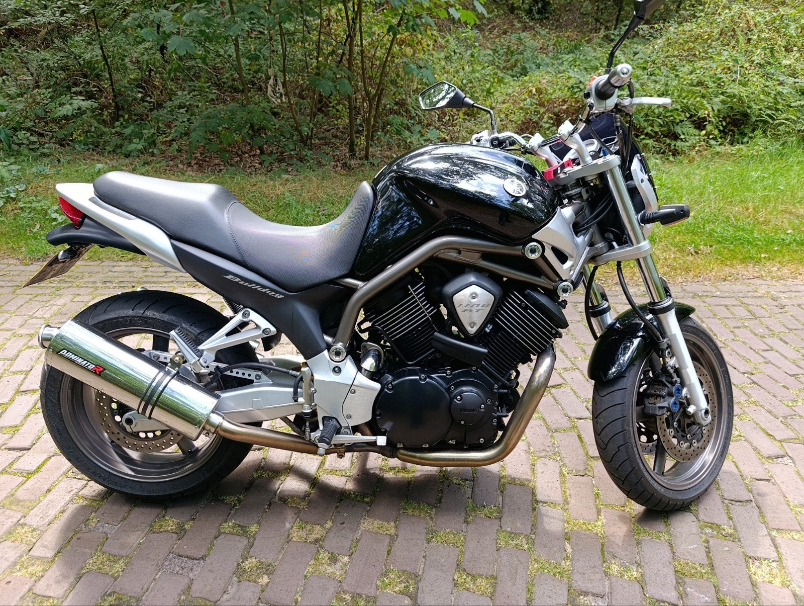 yamaha bulldog 1100, Ophalen, Gebruikt