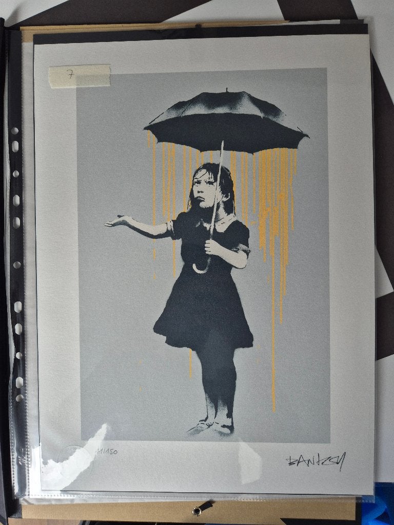 Banksy - Nola, Antiek en Kunst, Ophalen of Verzenden