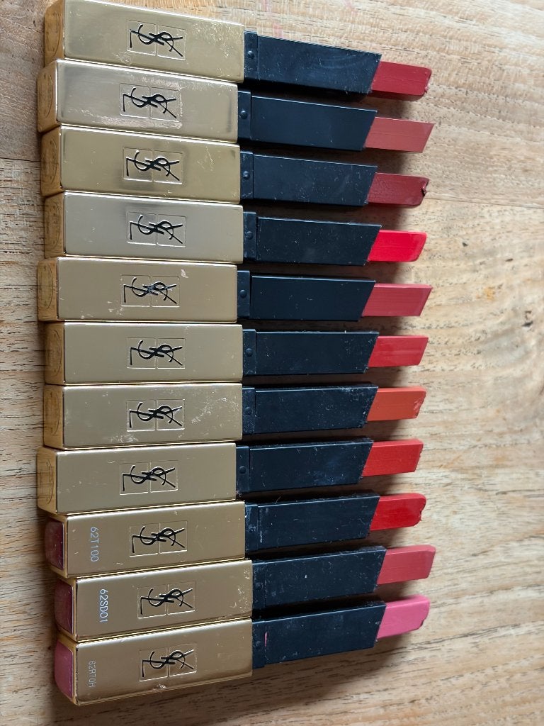 11 x Yves Saint Laurenr Rouge Pur Couture The Slim Lipsticks, Nieuw, Ophalen of Verzenden, Make-up, Overige kleuren
