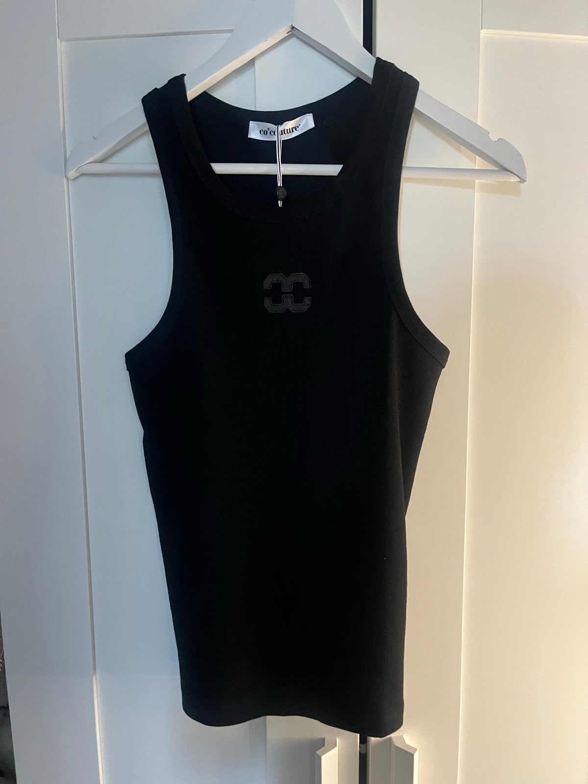 Co'Couture Saharacc embroidery tank top - Nieuw met kaartje, Kleding | Dames, Zwart, Nieuw, Ophalen of Verzenden, Maat 36 (S)