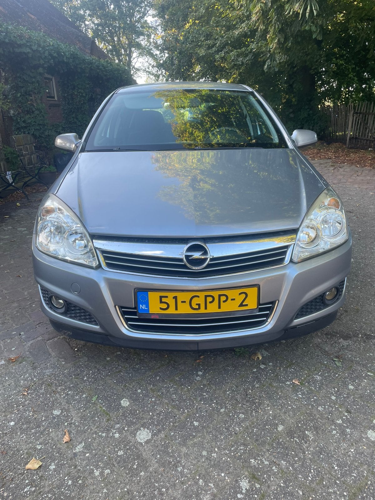 Opel Astra 1.4 16V 5D 2008 Grijs, Auto's, 4 cilinders, 49 €/maand, Bedrijf, Handgeschakeld