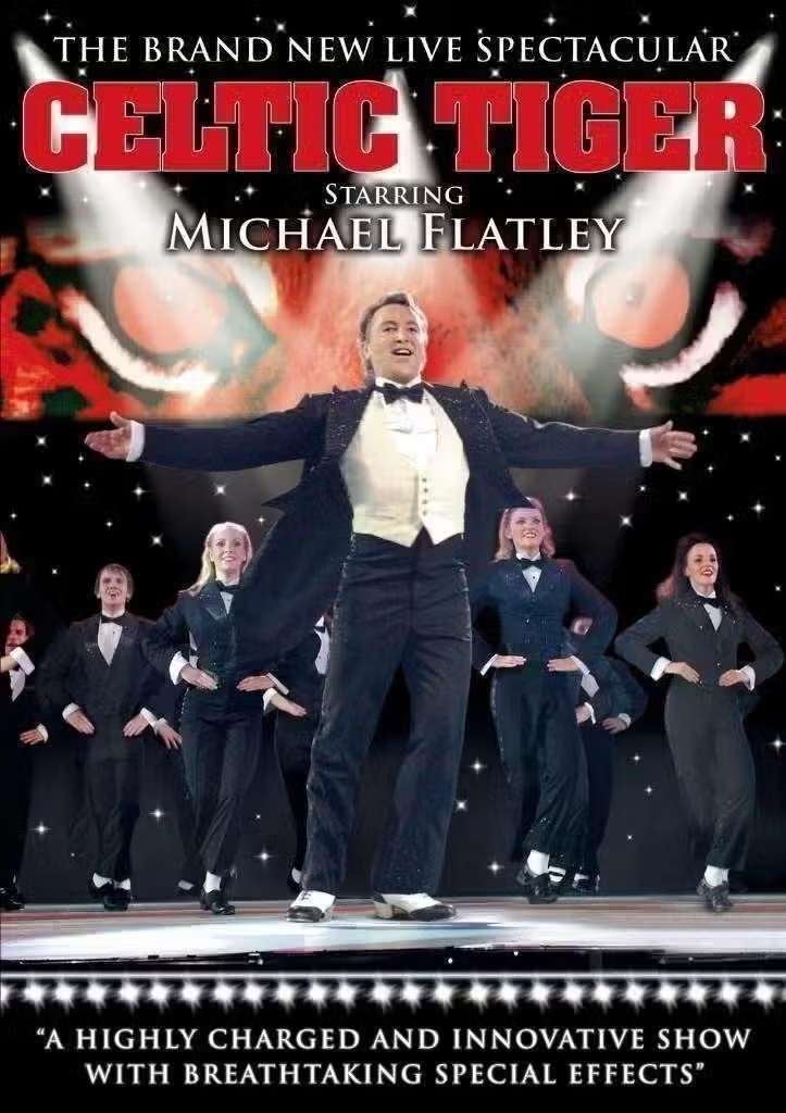 DVD MICHAEL FLATLEY- CELTIC TIGER, Engels, Alle leeftijden, Nederlands, Ophalen of Verzenden