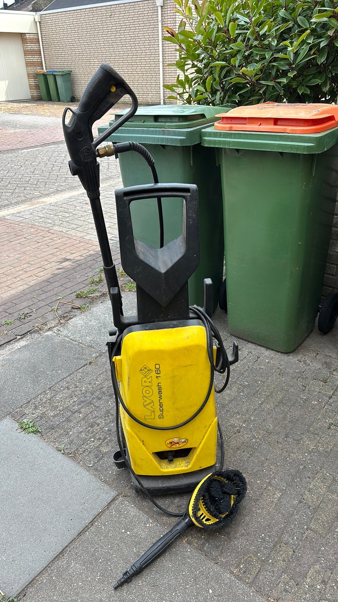 Hogedrukreiniger karcher, Doe-het-zelf en Verbouw, Reinigingsmachines, Ophalen, Gebruikt