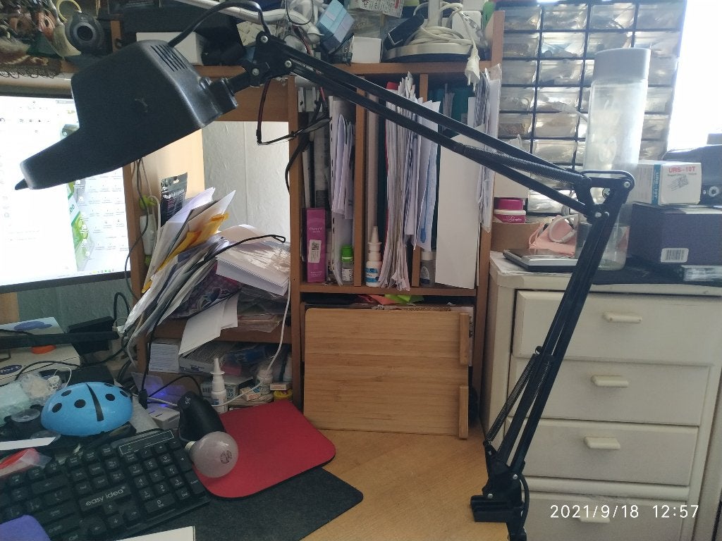 Loeplamp met Vergrotingsfactor 2 x, Ophalen of Verzenden, Gebruikt, Loeplamp
