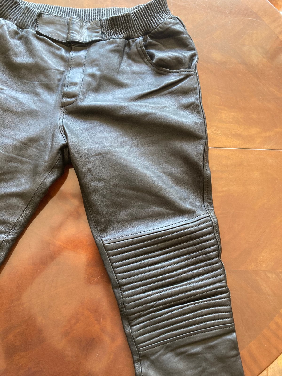 Bockle lamsleren jogger mt xxl €75,incl verz post nl, Ophalen of Verzenden, Zo goed als nieuw, Blauw, W36 - W38 (confectie 52/54)