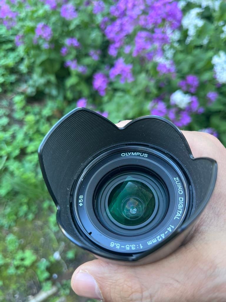 Olympus Zuiko Digital ED 14-42mm f/3.5-5.6, Audio, Tv en Foto, Fotografie | Lenzen en Objectieven, Ophalen of Verzenden, Zo goed als nieuw