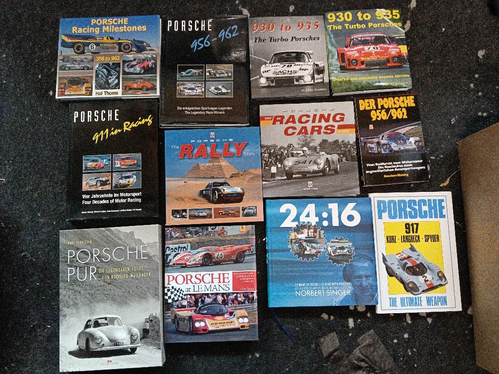 32 Boeken over Porsche, Ophalen, Gelezen, Porsche