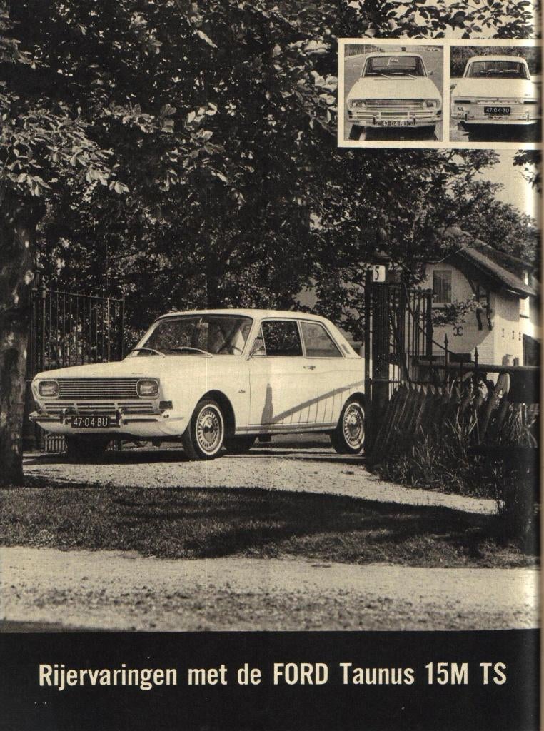 Autokampioen test Ford Taunus 15 M TS 1967, Ophalen of Verzenden, Gelezen, Ford