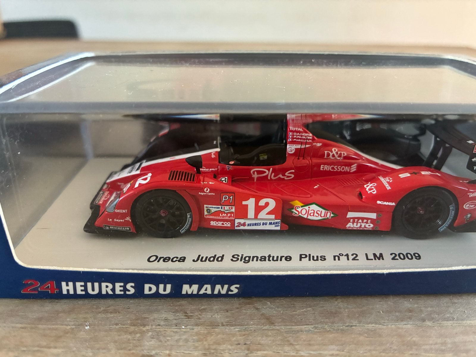 Spark S1495 Oreca Judd Signature Le Mans 2009 schaal 1:43, Ophalen of Verzenden, Zo goed als nieuw, Auto, Overige merken