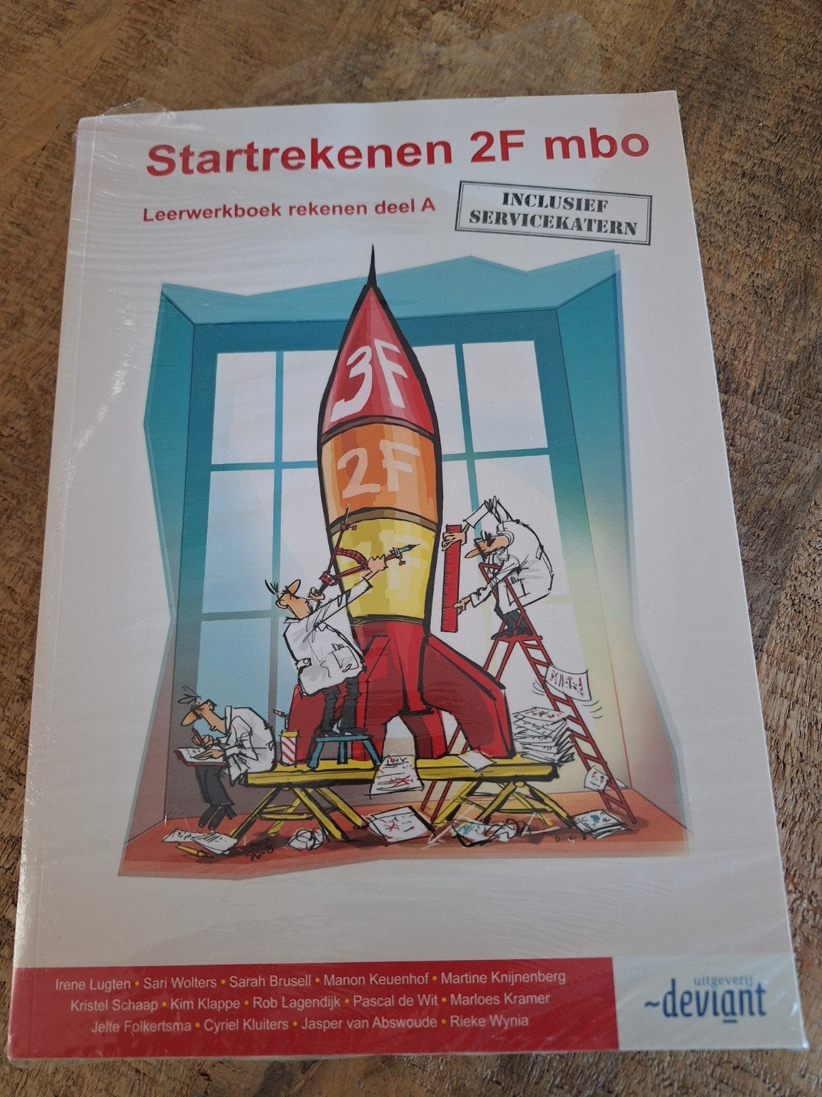 Rekenen 2F MBO: Leerwerkboeken A + B, Ophalen of Verzenden, Nieuw, Overige niveaus, Rob Lagendijk; Rieke Wynia; Kristel Schaap; Irene Lugten; Sar...