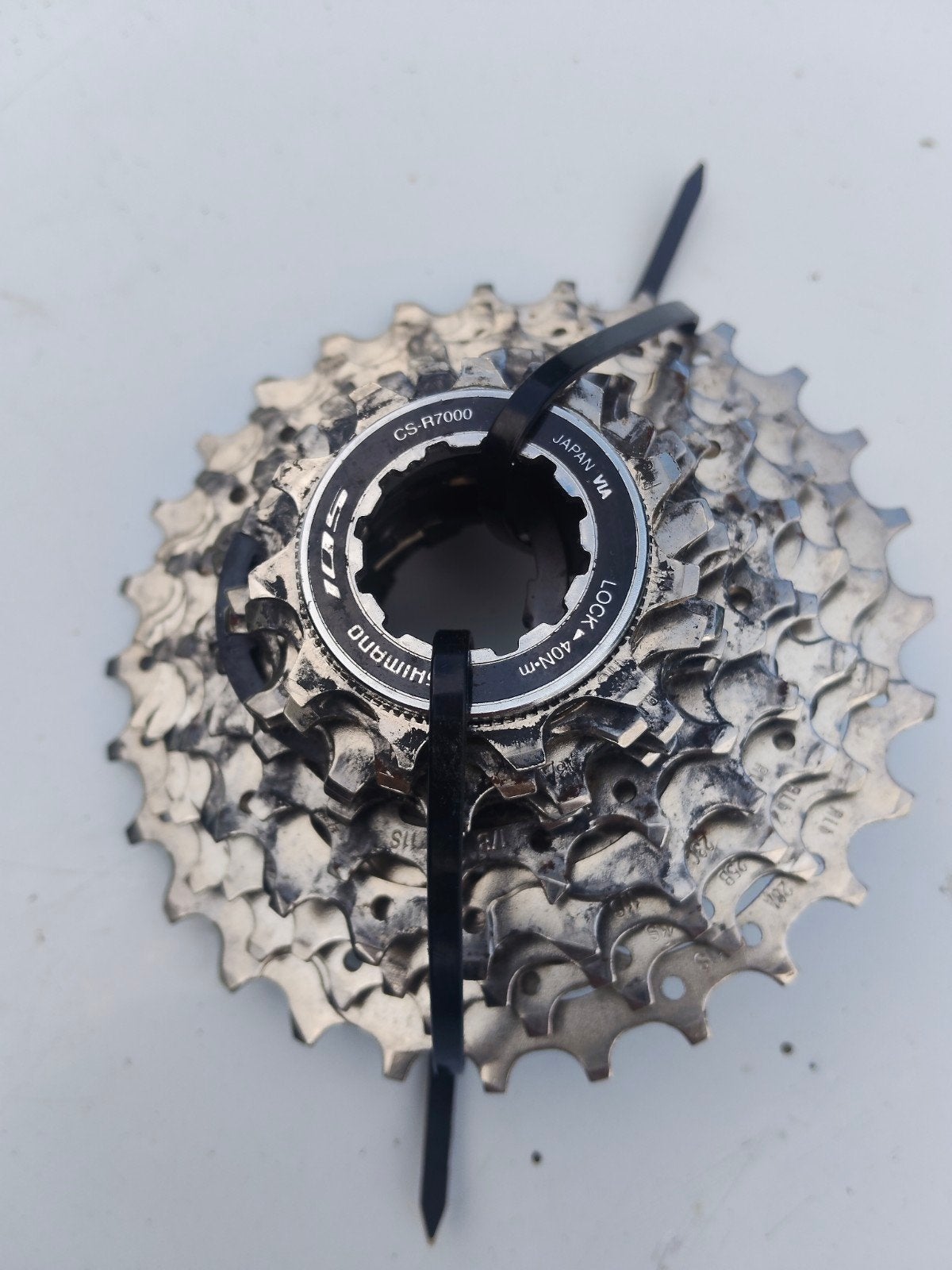 Shimano 11 speed cassette., Gebruikt, Staal, Ophalen of Verzenden, Derailleur of Ketting