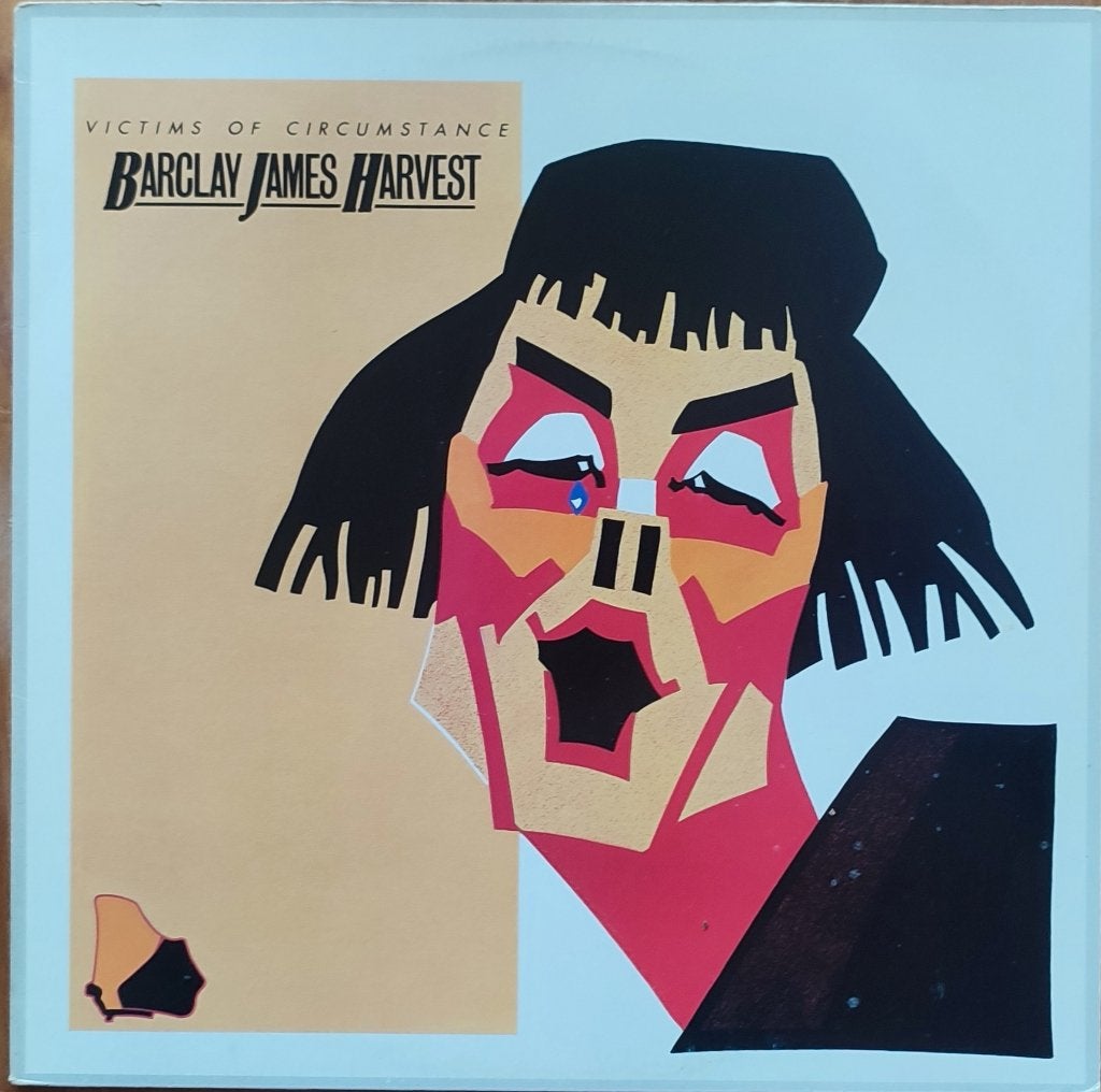 BARCLAY JAMES HARVEST -VICTIMS OF CIRCUMSTANCE - VINYL, Ophalen of Verzenden, 1980 - 1989, Gebruikt, 12 inch