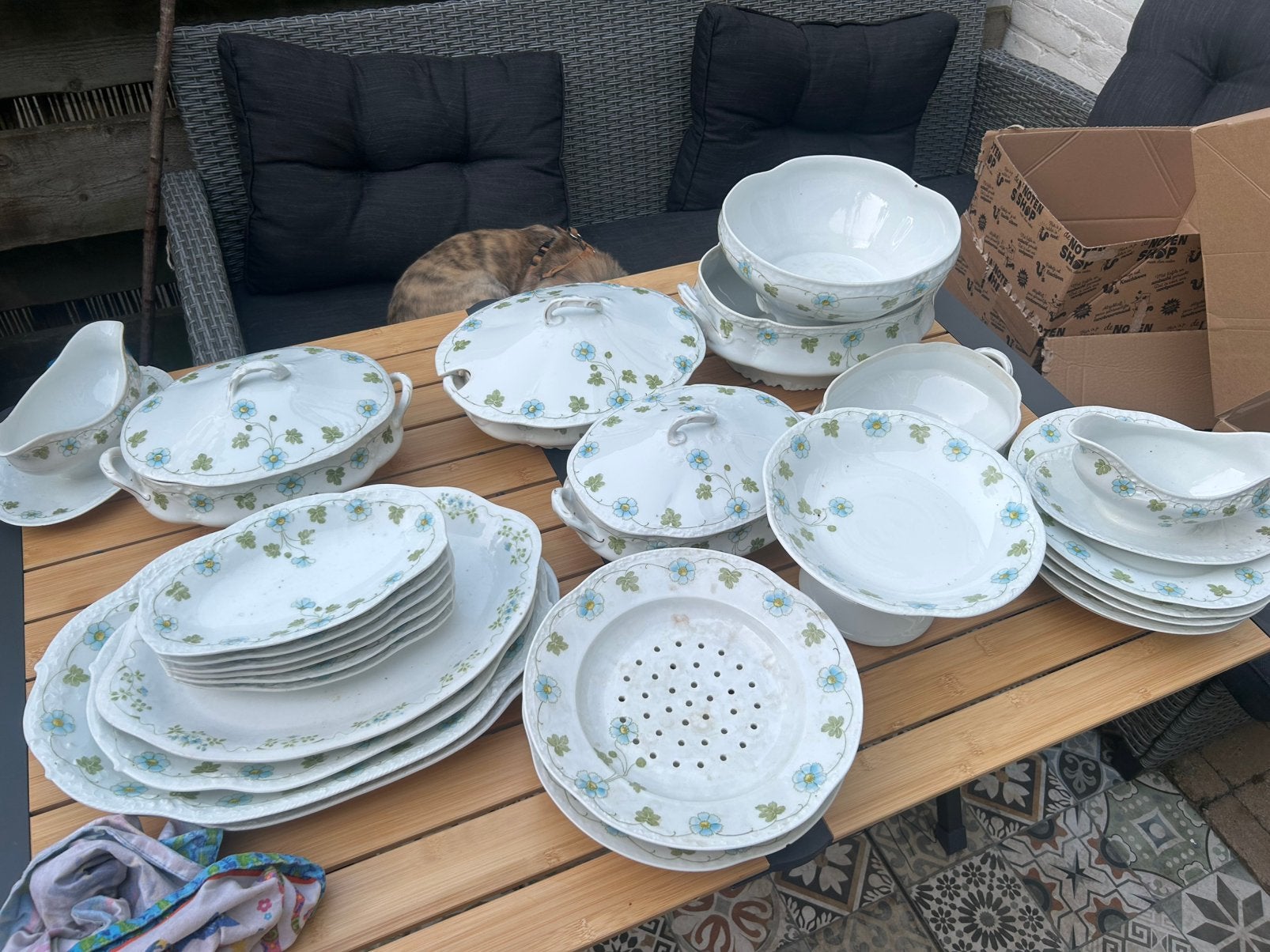 Richmond bavaria servies. Erg mooi!!, Ophalen