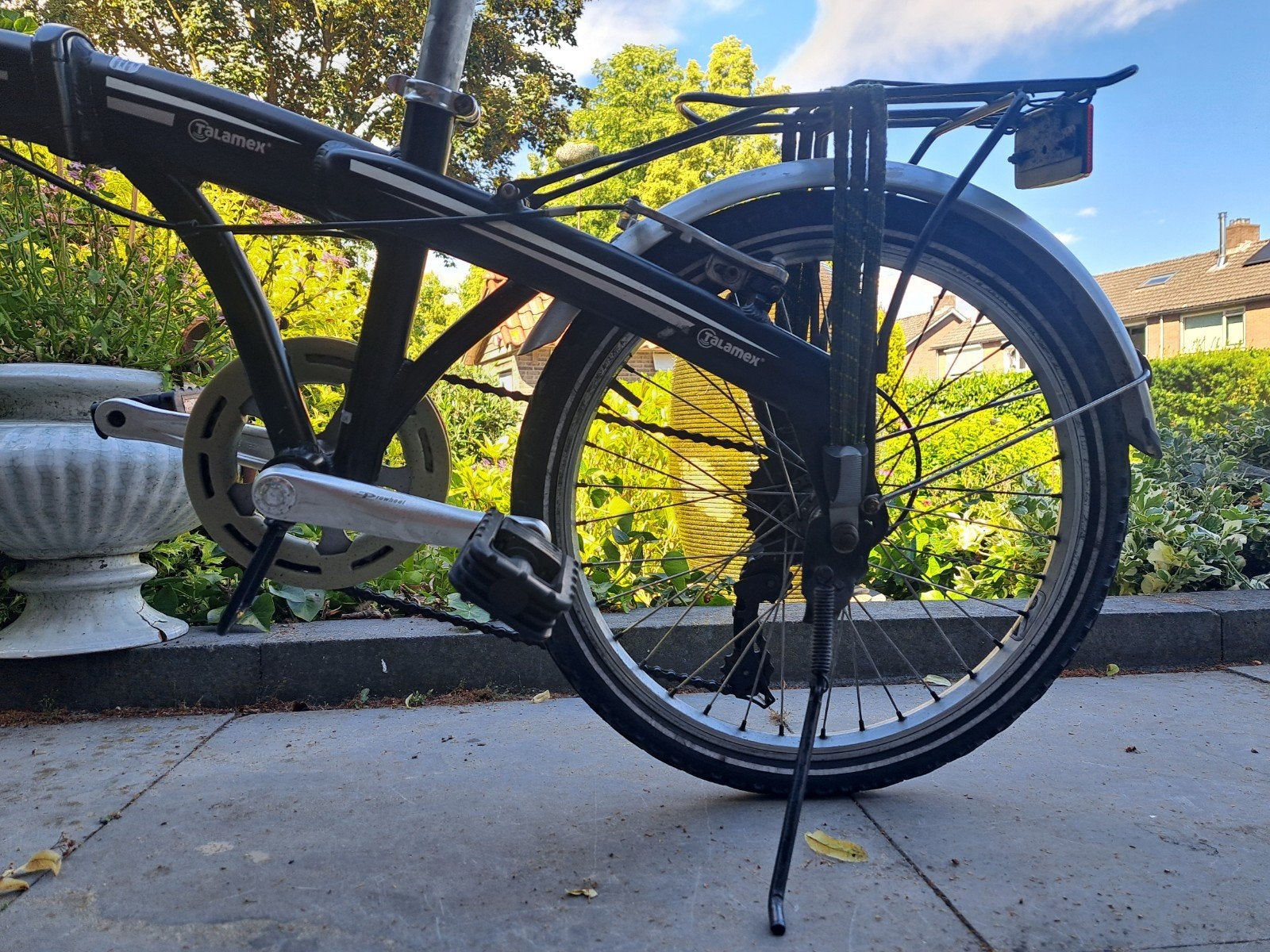 Talamax Opvouwbare Fiets - Compact en Handig, 20 inch of meer, Gebruikt, Velgrem, Versnellingen