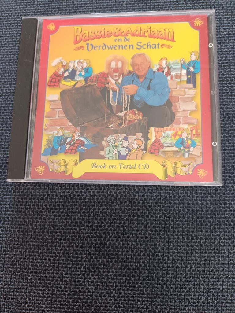 Bassie & Adriaan en de Verdwenen Schat - 1998 -., Ophalen of Verzenden, Zo goed als nieuw, Verhaal of Sprookje