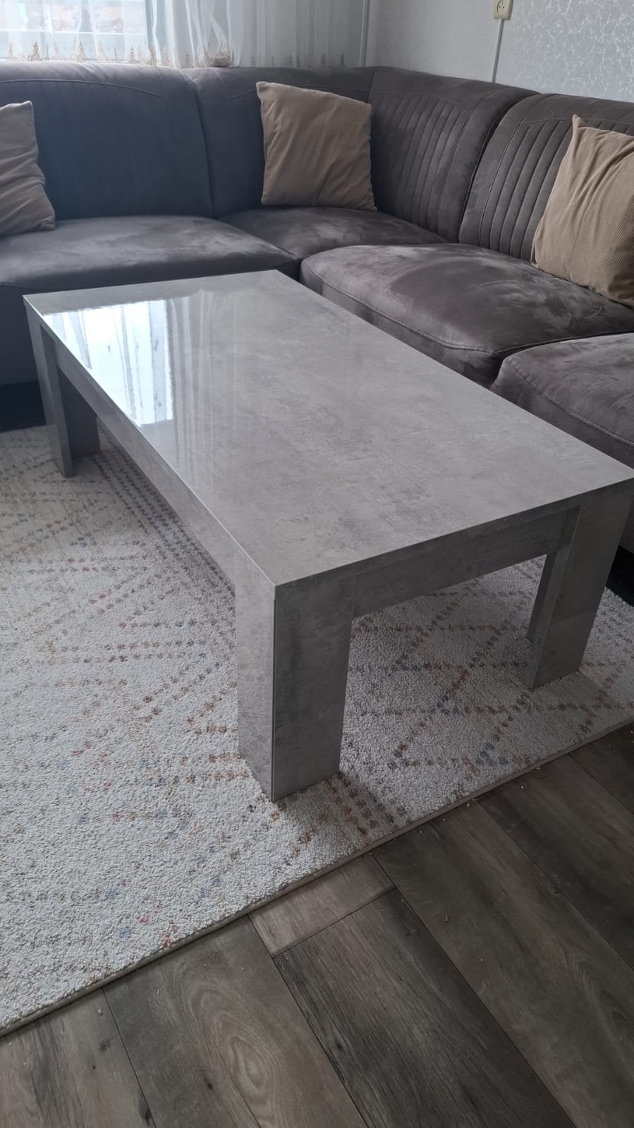 Salontafel, Huis en Inrichting, Tafels | Salontafels, Ophalen, 100 tot 150 cm, 50 tot 100 cm, Zo goed als nieuw
