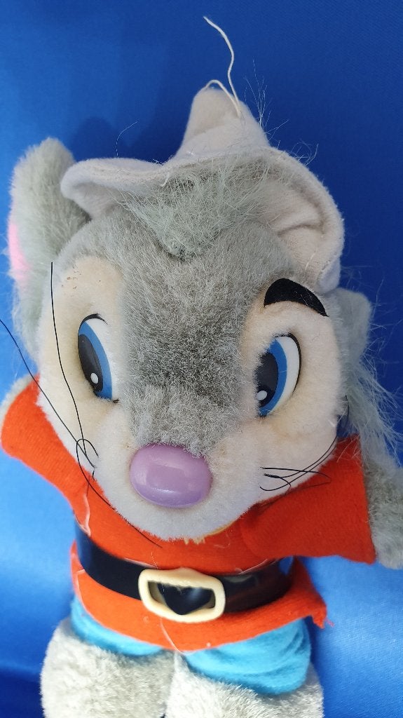 Fievel in het Wilde Westen knuffel. 20 cm. T2, Tweedehands verkoop, Tweedehands verkoop, Gebruikt, Overige typen