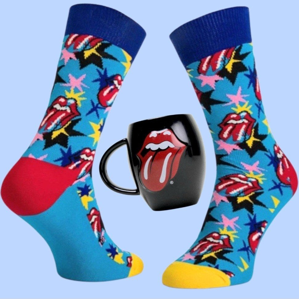 THE ROLLING STONES SOKKEN + GROTE MOK ROLLING STONES, Kleding | Heren, Ophalen of Verzenden, Nieuw