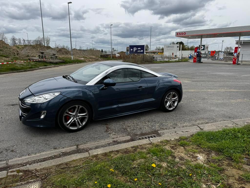 Peugeot RCZ 1.6 THP 2011 Blauw, Voorwielaandrijving, 15 km/l, Zwart, 4 cilinders