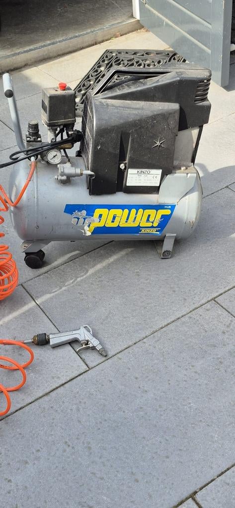 Kinzo Power Compressor 31L26 - 8 bar, 200 l/min, Ophalen