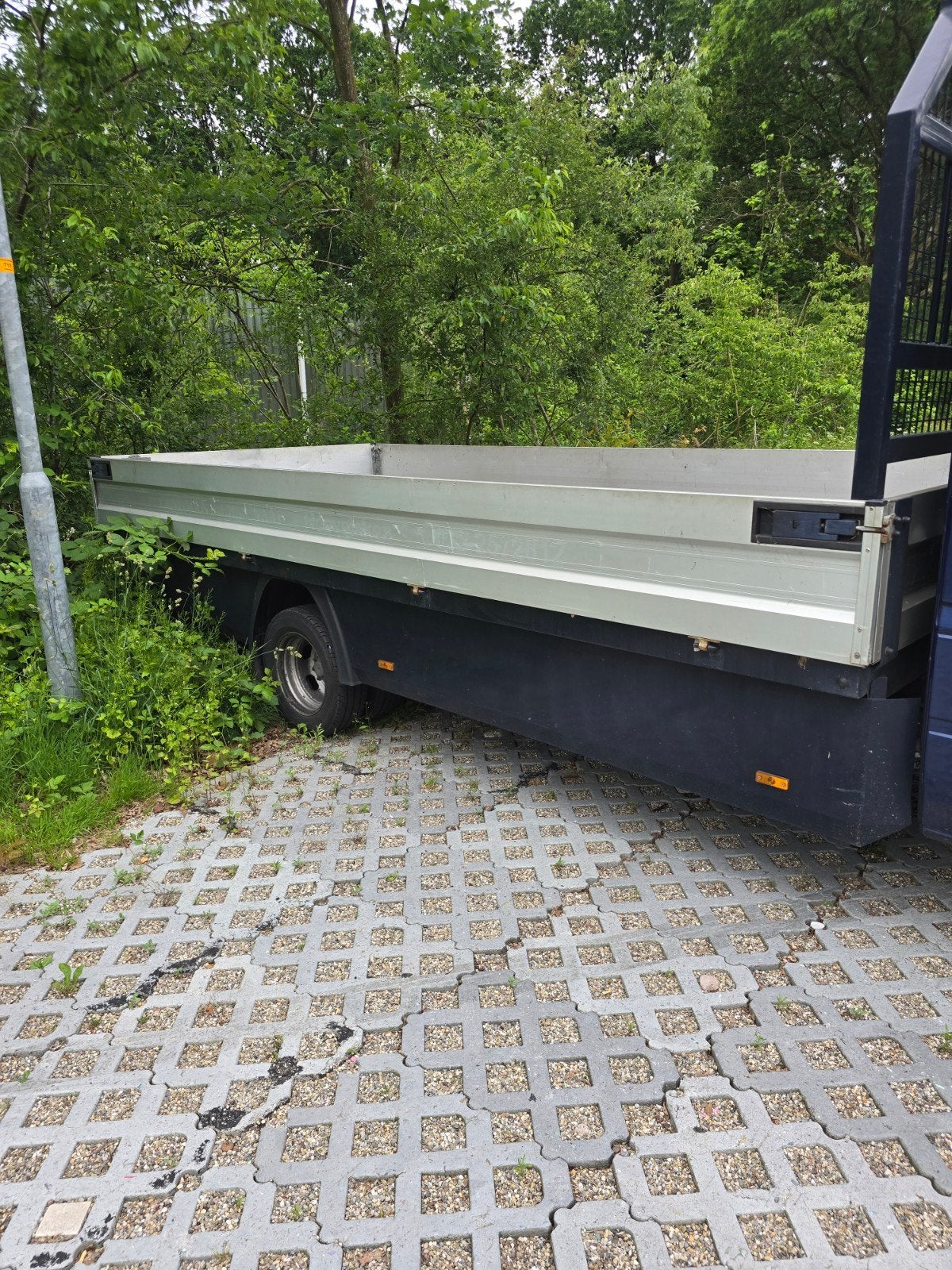 Open Laadbak Mercedes Volkswagen iveco  met schotten, Ophalen, Gebruikt, Mercedes-Benz