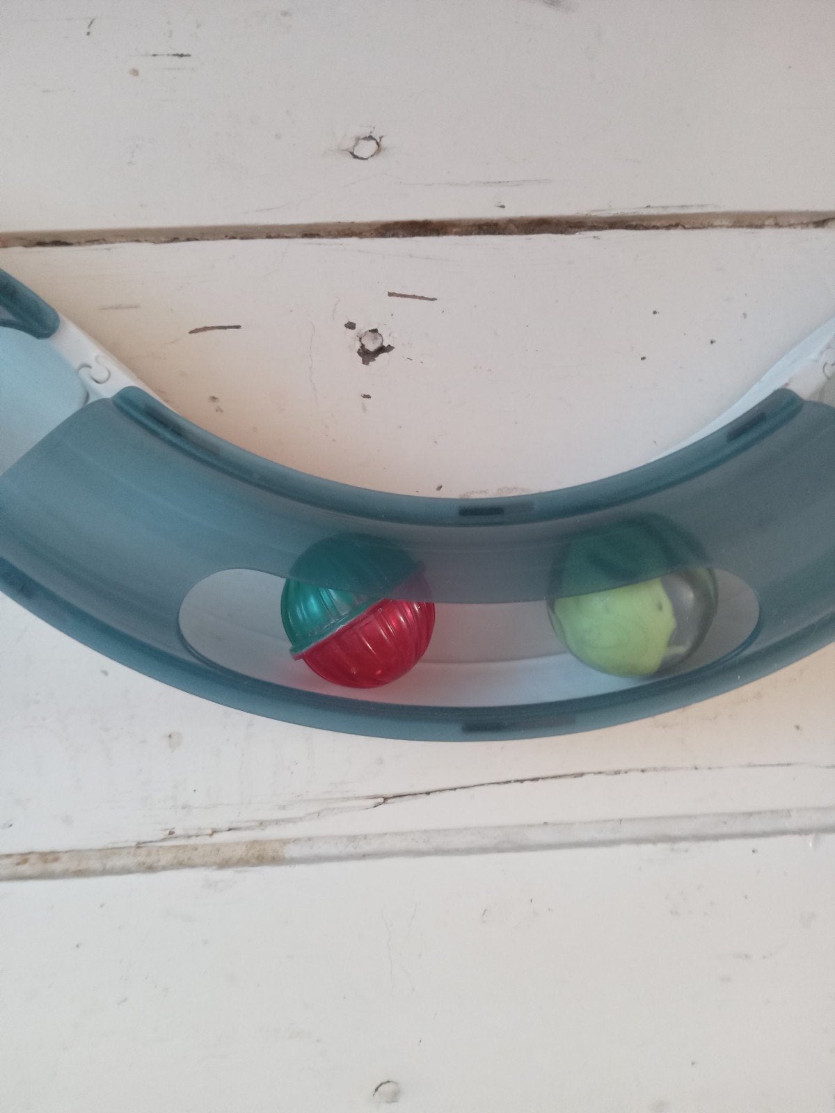 Leuke speelslang van hard plastic  voor katten., Ophalen of Verzenden, Gebruikt, Intelligentiespeelgoed