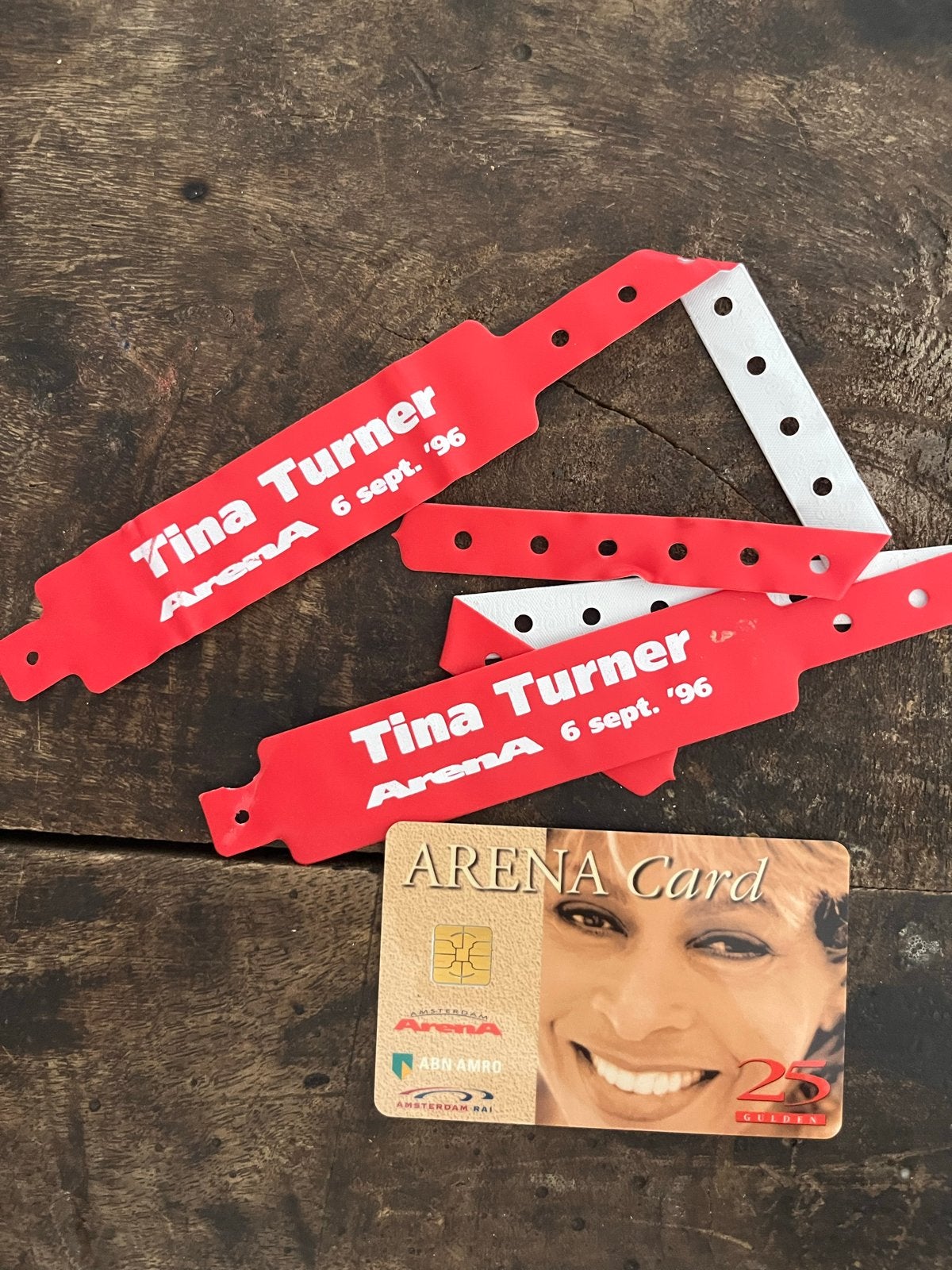 Oude concertkaart Tina Turner, Twee personen