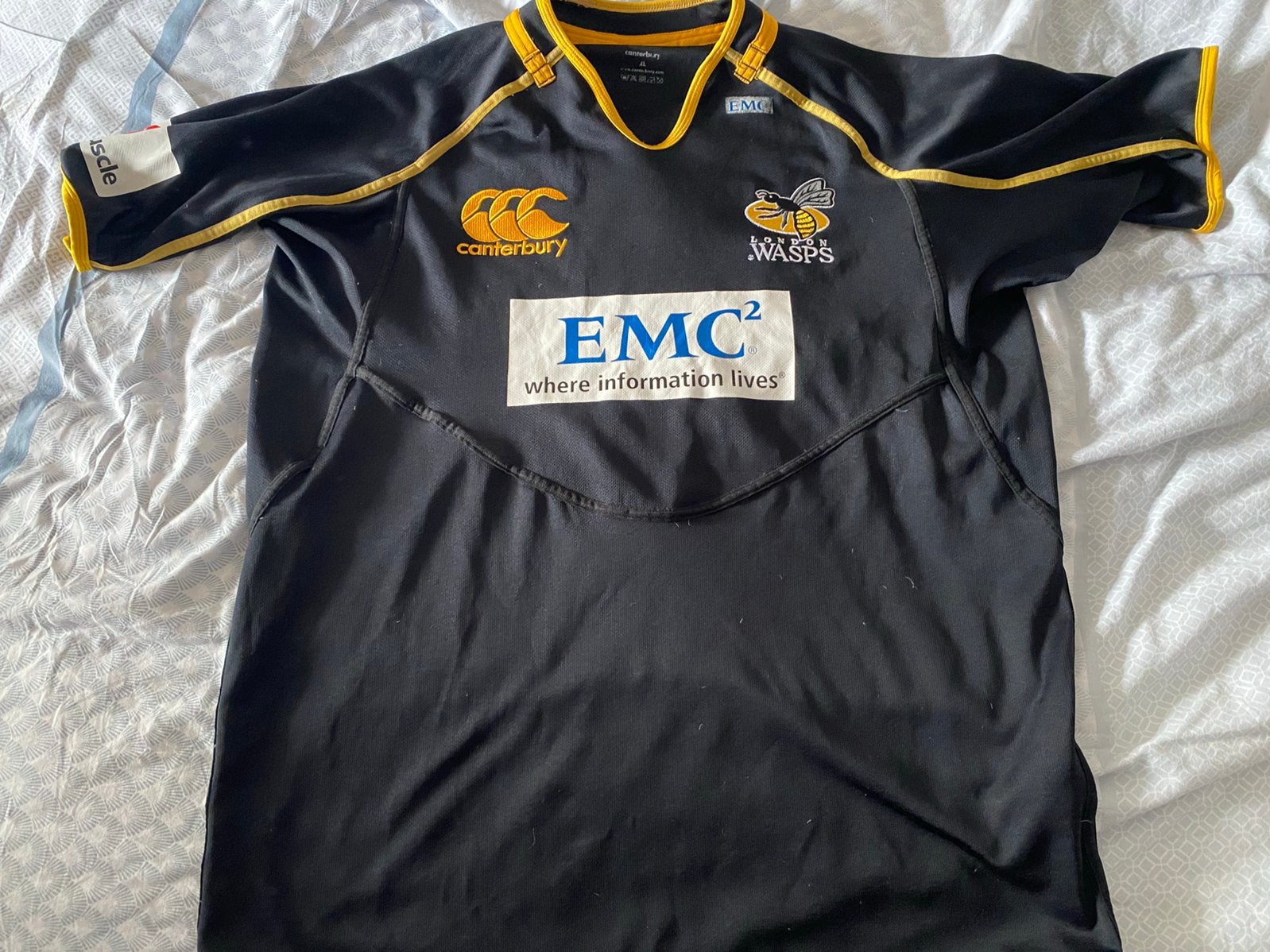 London Wasps RFC Rugby Shirt (XL), Verzenden, Zo goed als nieuw, Kleding