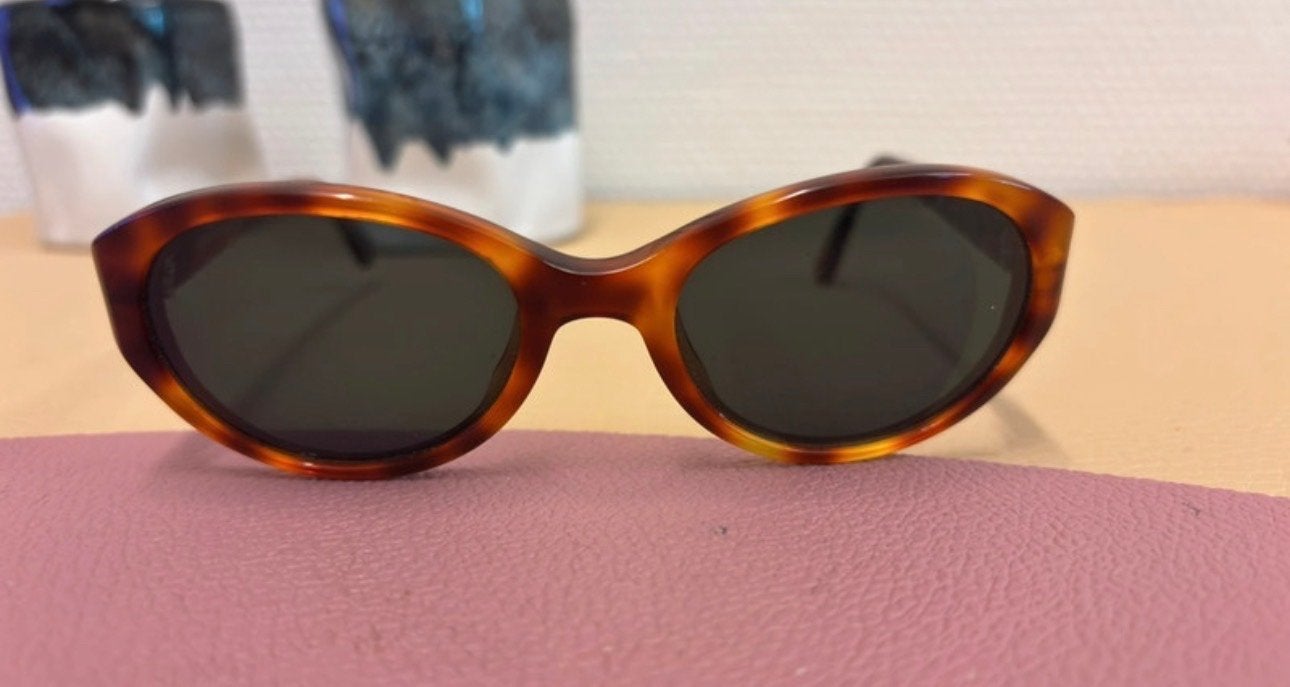 Vintage Giorgio Armani kinderzonnebril - 1975, Overige merken, Gebruikt, Zonnebril, Bruin