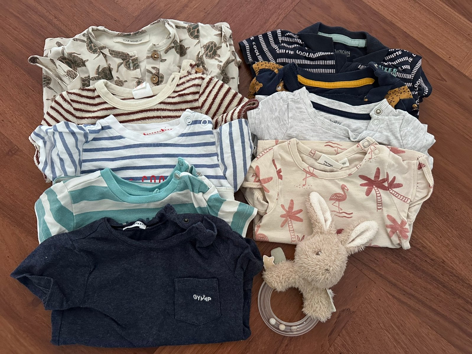 Shirts korte mouw jongens maat 62, Ophalen, Zo goed als nieuw, Maat 62