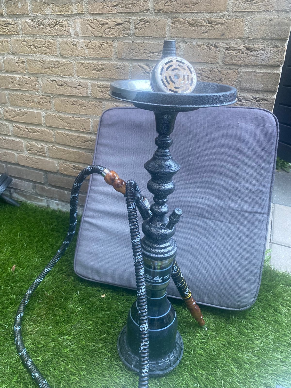 Waterpijp shisha smaak koolbrander, Huis en Inrichting, Ophalen of Verzenden, Zo goed als nieuw, Minder dan 100 cm
